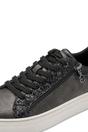 Silver Tamaris Silver Tamaris Womens Pewter Silver Lace Sneak, Image 7 of 8