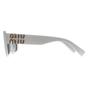 White Miu Miu White Rectangle White Dark Grey MU07YS, Image 3 of 5