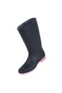 Navy Blue Splash Wellington Boots, Image 6 of 6