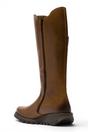 Camel Womens Leather Knee-High Boots-SOIF360, Image 4 of 5