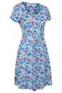 Blue Orchid Floral UV Dress, Image 3 of 4
