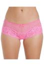 Pink Camille Lingerie Pink 2 Pack  Floral Lace Boxershort, Image 1 of 4