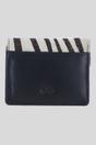 Black Hair-On Hide Accent RFID Protected Real Leather Purse, Image 3 of 3