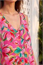 Pink Floral Cami Top, Image 4 of 4