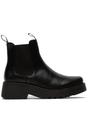 Black Womens Soft Chelsea Ankle Boots-MEDI789, Image 1 of 5