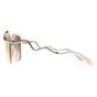 Beige Nike Beige Square Cream Brown Gradient SRC003M Sunglasses, Image 3 of 4