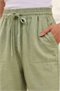 Sage Petite Elasticated Waist Trouser, Image 4 of 4