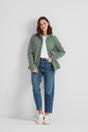 Pale Green Keld Shower Resistant Hooded Jacket, Image 4 of 6