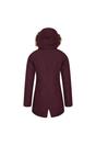 Burgundy Tarka II Long Padded Jacket, Image 2 of 5