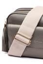 Silver Cross Body Front Pocket Camera Bag, Image 2 of 2