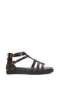 Brown XY LONDON Brown 'Haden' Flatform Gladiator Sandals With Chunky Sole, Image 1 of 6