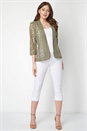 KHAKI Petal Lace Jacket, Image 2 of 9