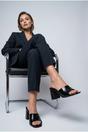  Rosa Womens Square Toe Block Heel Mules, Image 5 of 8