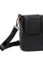 Black Cross Body Weave Bag, Image 2 of 2