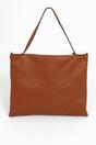 Tan Italian Leather Tote Bag, Image 2 of 2
