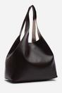 Dark Brown Citron Shoulder Tote Bag, Image 7 of 8