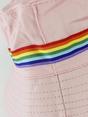 Multi Reversible Bucket Hat with Rainbow Band, Image 2 of 3