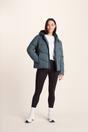 Grey Raleigh Luxe Shower Resistant Down Jacket, Image 4 of 6