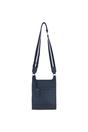 Navy 'Eclisse Cuoio' Real Leather Crossbody Bag, Image 4 of 4