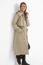 Taupe Alva Waterproof Trench Coat, Image 2 of 6