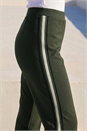 KHAKI Petite Side Stripe Trouser, Image 4 of 4