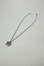 Silver Mini Bow Pendant Necklace in Silver, Image 1 of 3