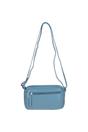 Blue 'Cork' Compact Leather Crossbody Bag, Image 4 of 5