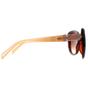 Brown Karen Millen Brown Butterfly Dark Tortoise Brown Gradient KM5049, Image 4 of 4