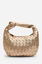 Gold Aura Classic Woven Hobo Bag, Image 3 of 6