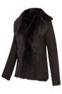 Brown Sheep Toscana Shearling Leather Jacket, Image 2 of 6