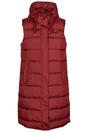 Wine Leona Quilted Gilet, Image 1 of 4