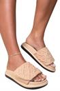 Neutral iKrush Neutral Josie Flatform Sandals, Image 2 of 8