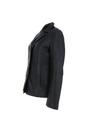 Black Ashwood Leather Black 'Angela' Leather Blazer Jacket, Image 3 of 5