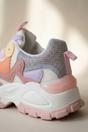 Multi iKrush Multi Ruby Womens Rhinestone Chunky Trainers, Image 7 of 8