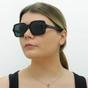 Black Emporio Armani Black Square Shiny Black Dark Grey EA4195, Image 5 of 5