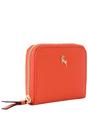 Orange Ashwood Leather Orange 'Mini X' RFID Protected Real Leather Purse, Image 2 of 4
