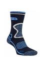 Navy 2 Pack Durable Wool Hiking Socks, Image 1 of 3