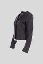 Dark Brown Brampton London Dark Brown 'Style E' Real Leather Jacket, Image 2 of 4