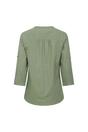 Khaki Petra Relaxed Fit 3/4 Sleeve Shirt, Image 2 of 4