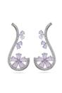 Lilac Blooming purple Earrings, Image 1 of 4