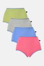 Multi Pack of Four "Fresh Pastels" Bamboo Full Briefs, Image 1 of 6