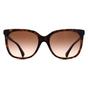 Brown Square Dark Havana On Transparent Gradient Brown RA5343U, Image 1 of 3