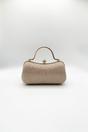 Gold Diamonte Handle Glitter Clutch Bag with Chain Strap, Image 4 of 5