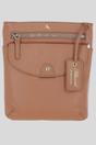 Camel Ashwood Leather Camel 'Five CB' Real Leather Cross Body Bag, Image 1 of 5