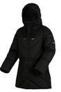 Black Regatta Black Rusey Quilted Padded Jacket, Image 3 of 5