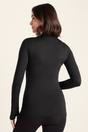 Black Snowdon Thermal Base Layer Quarter Zip, Image 3 of 5