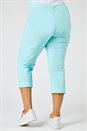 Aqua Curve Cropped Stretch Trouser, Image 3 of 5