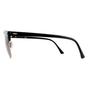Grey Round Spotted Grey Green Dark Grey Gradient Sunglasses, Image 3 of 6