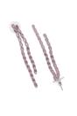 Light Pink Light Pink Double Long Earrings, Image 3 of 4