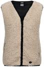 Ivory Roslin Fleece Gilet, Image 1 of 2